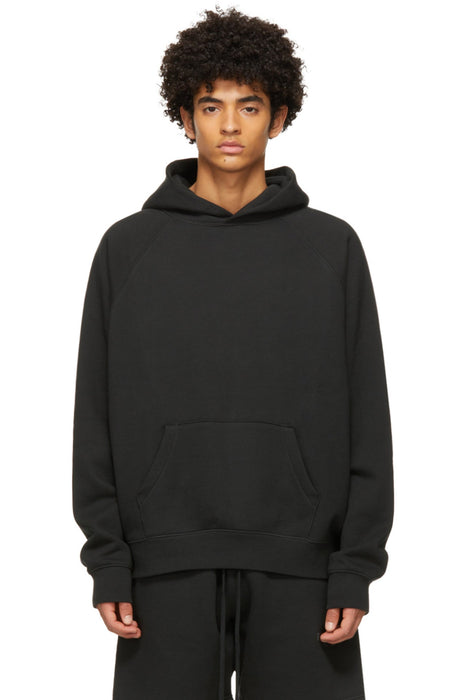 Fear Of God Essentials Black / Stretch Limo Back Logo Hoodie (Ss21)