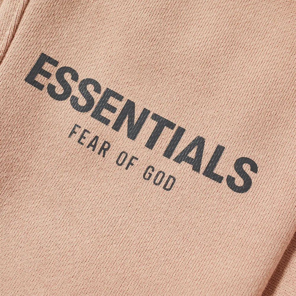 Fear of god discount essentials pink sweatpants blush