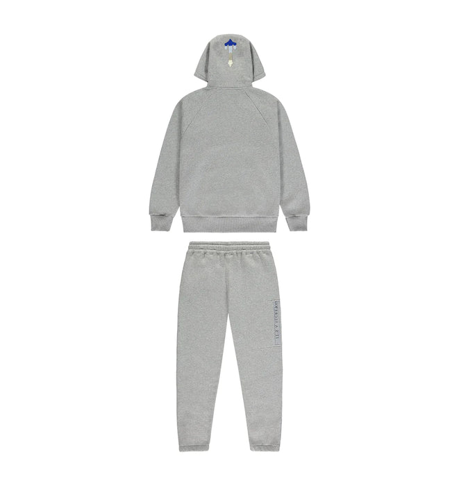 Trapstar Chenille Decoded 2.0 Hooded Tracksuit - Grey Ice Edition