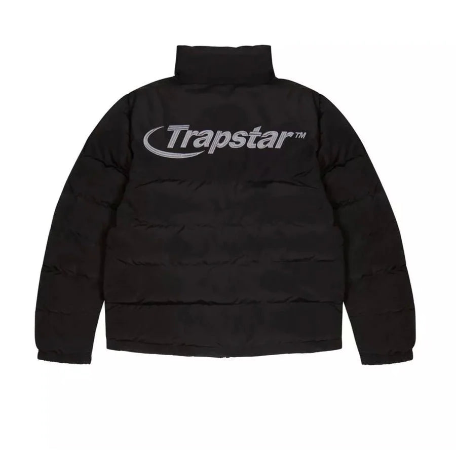 Trapstar Hyperdrive Puffer Jacket - Black / Grey